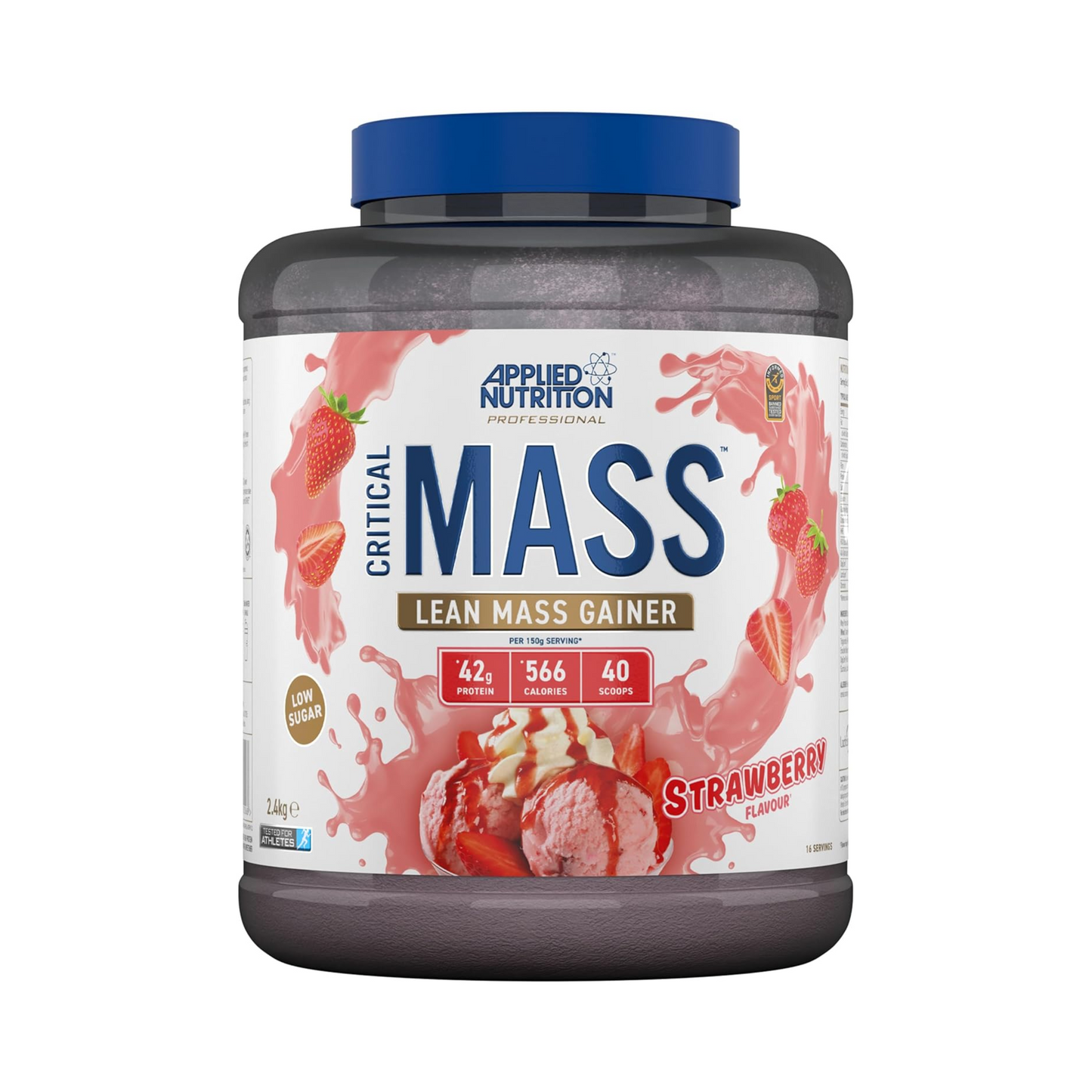 Applied Nutrition Critical Mass Professional Strawberry 2.4kg