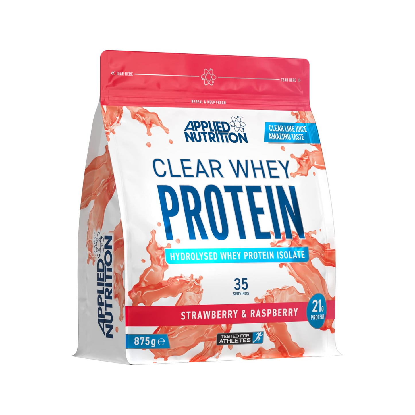 Applied Nutrition Clear Whey Strawberry & Raspberry 875g