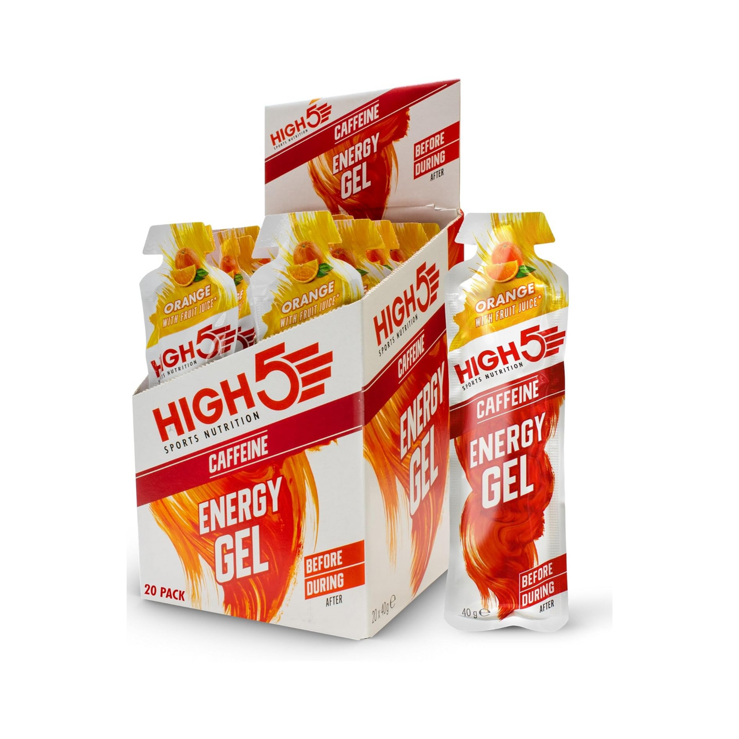 High5 Energy Gel Orange 20x40g