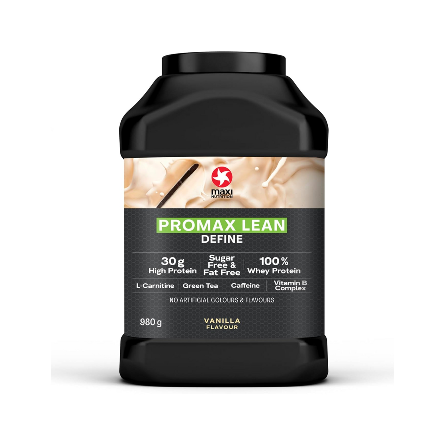 MaxiMuscle Promax Lean Powder Vanilla 980g