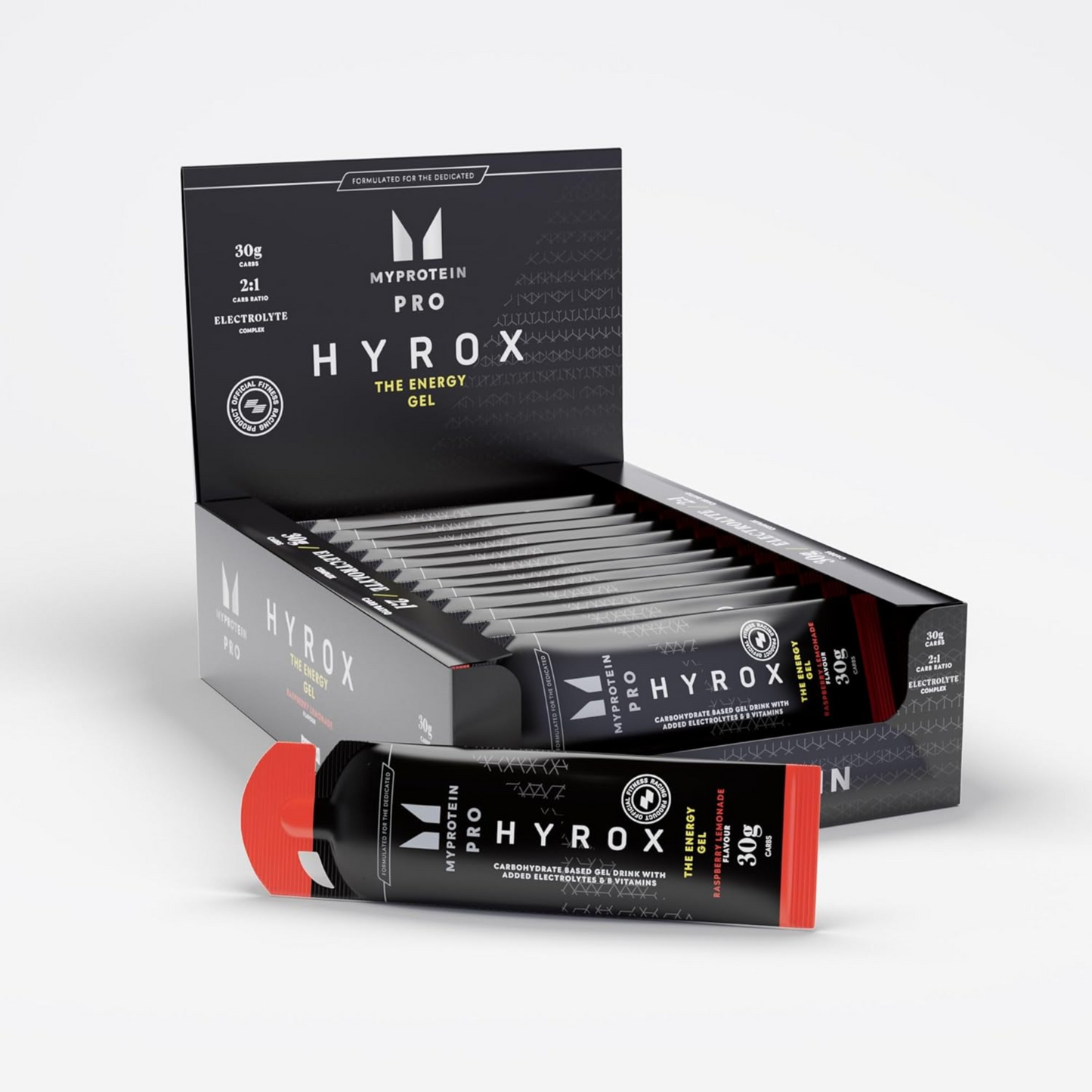 MyProtein Energy Gel HYROX Edition Raspberry Lemonade 20x70g