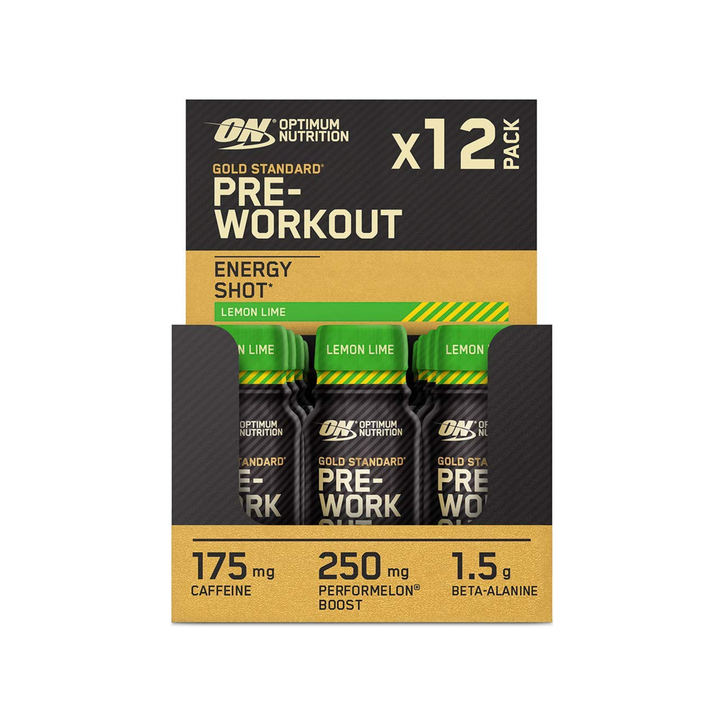 Optimum Nutrition Gold Standard Shot Lemon & Lime 12x60ml
