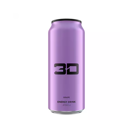 3D Energy Grape 12x473ml