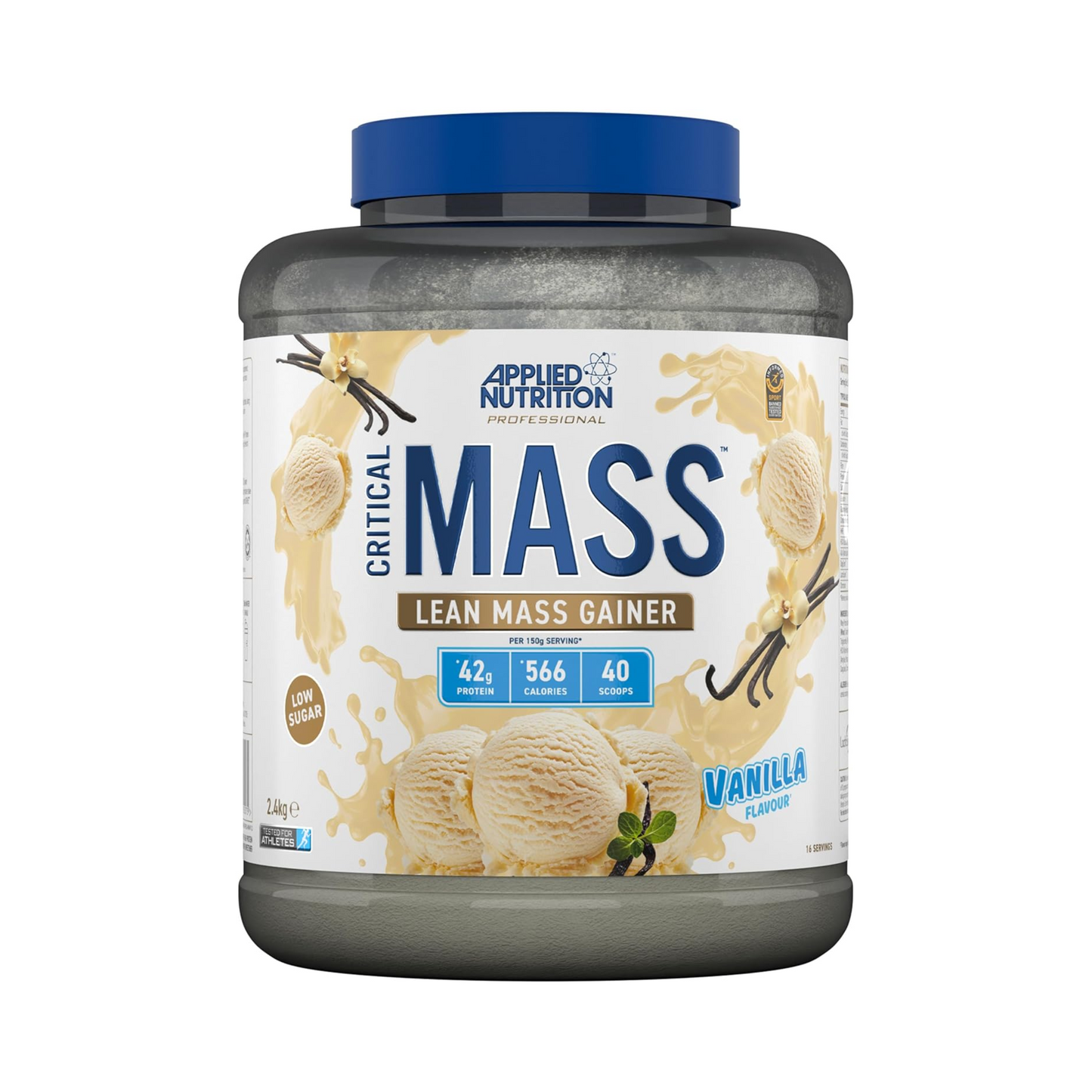 Applied Nutrition Critical Mass Professional Vanilla 2.4kg