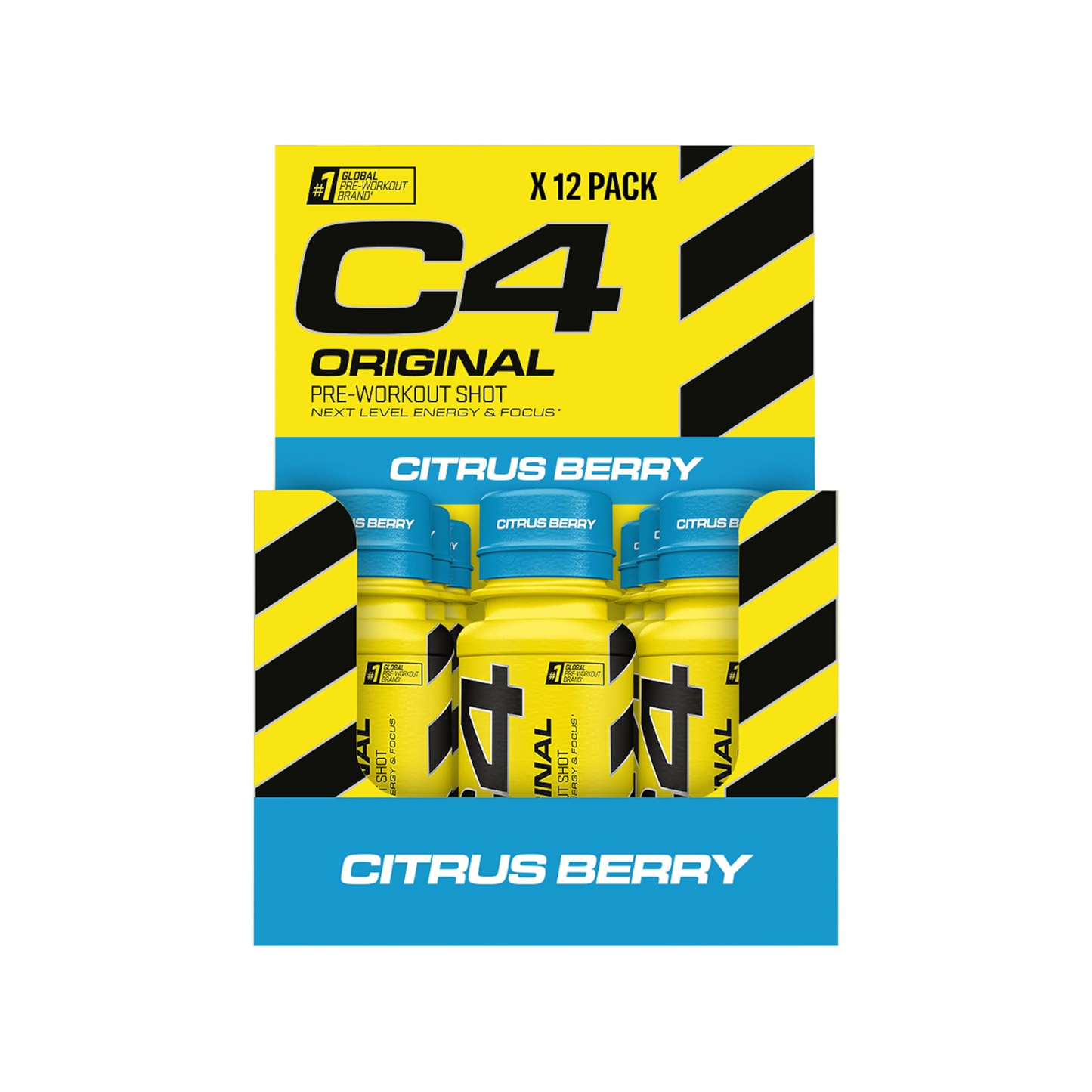 Cellucor C4 Original Pre-Workout Citrus Berry 12x60ml