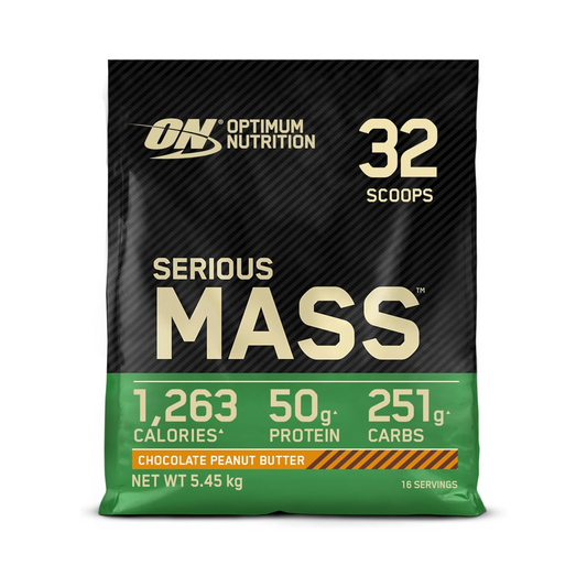 Optimum Nutrition Serious Mass Choc Peanut Butter 5.45kg