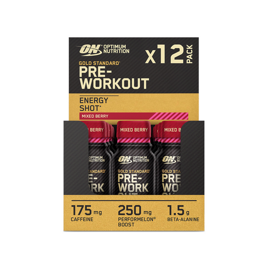 Optimum Nutrition Gold Standard Shot Mixed Berry 12x60ml