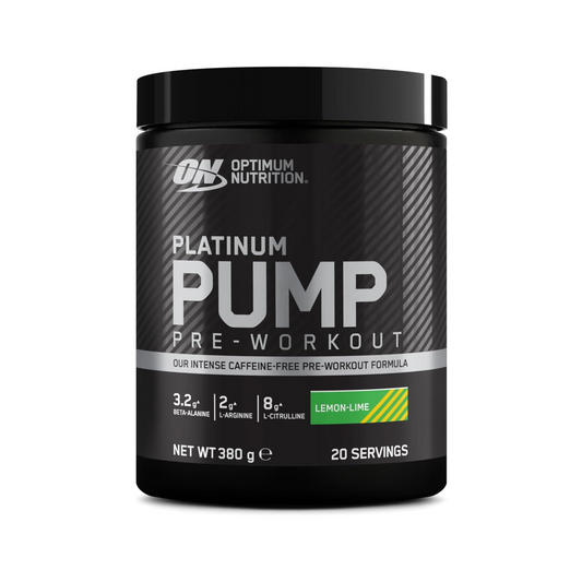 Optimum Nutrition Platinum Pump Lemon & Lime 380g
