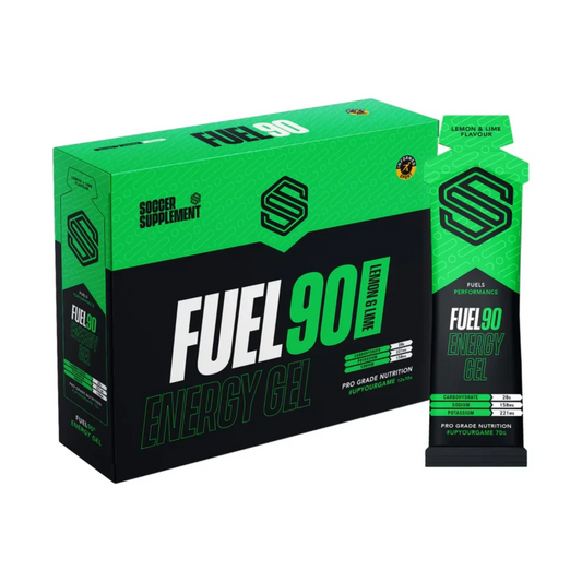 Soccer Supplement Fuel90 Gel Lemon & Lime 12x70g